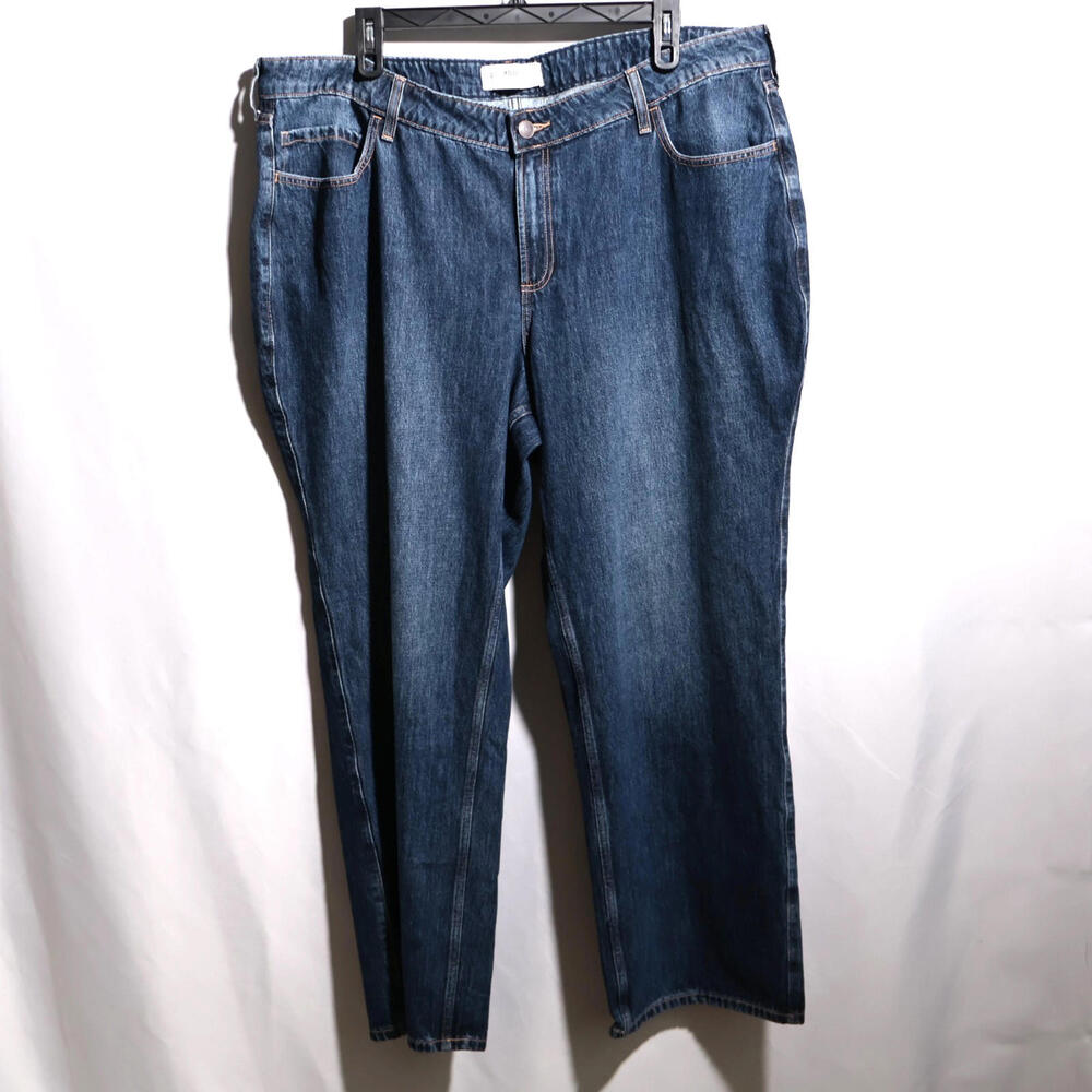 Hollister Women's Dark Blue Flare Jeans